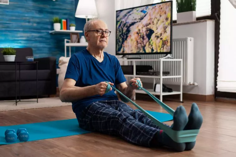 Séance de sport adaptée pour personne atteinte de Parkinson, Anzin, Ancart Rémy